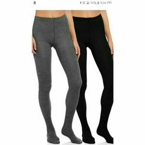 NWT 2 Warm Fleece Tights